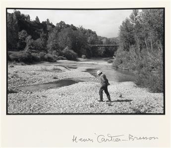 HENRI CARTIER-BRESSON (1908-2004) A portfolio entitled André Breton, Roi Soleil [André Breton, Sun King].